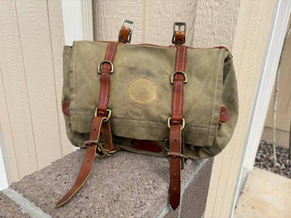 FS: Vintage Rivendell Baggins “Adam” Saddlebag – Duluth Pack Made