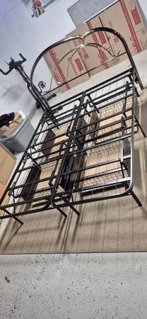 Queen bedframe with pullout drawers 1