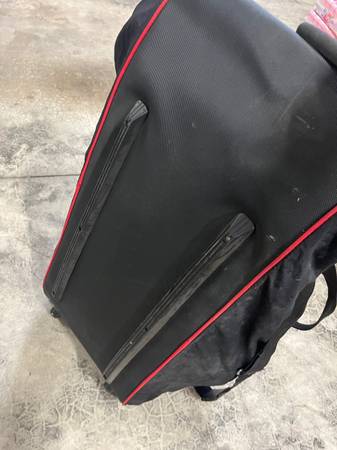 Extra Large Duffel Bag / Luggage on Wheels with Carrying Strap 1