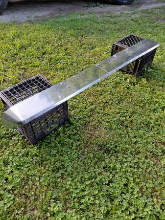 Chrome outside sun visor 1