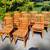 Solid wood kitchen chairs, industrial quality-24 available- $55 each 5 thumbnail