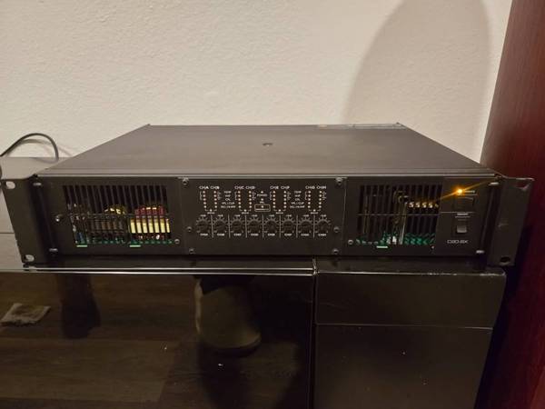 Lab Gruppen 2000W 8-Channel Amplifier with Network Monitoring 1