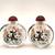 VTG Chinese Panda Inside Reverse Painted Glass 2 Snuff Bottles Asian 2 thumbnail