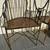 Pair Of Vintage Mid Century Modern Chippendale Gilt Metal Bamboo Armchairs 20 thumbnail