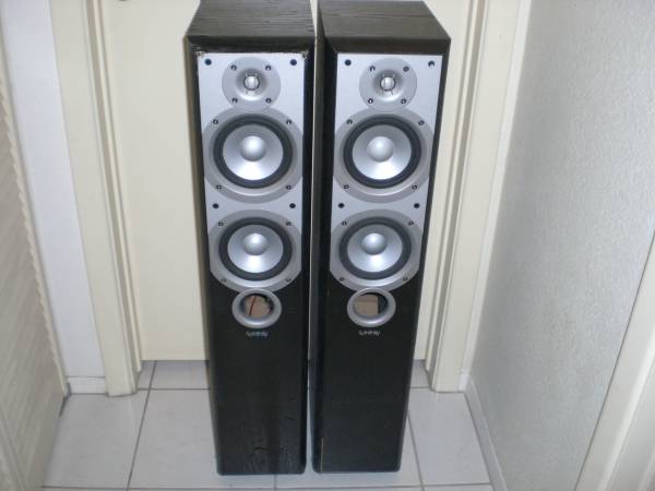 INFINITY Primus 250 Floorstanding Tower Stereo Speakers 8 OHM  VINTAGE 1