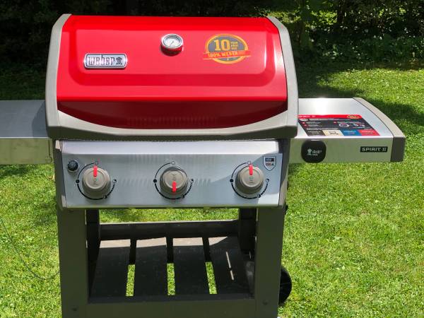 Weber propane grill 1