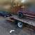 Flatbed Trailer 40ft backhoe dump truck 4 thumbnail
