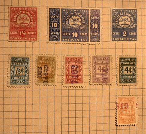 Tennessee Revenue Tax Stamps