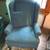 Blue upholstered chair 1 thumbnail