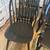 Yugoslavian 6 Black Windsor Quality Vintage Dining or Kitchen Chairs 3 thumbnail