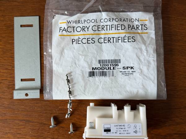 Whirlpool Spark Module for CookTop, Maytag, Amana, Jenn-Air, Norge 1