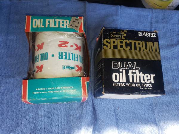 NOS oil filters for classic GM engines - $10 (granada hills)63471347108225120