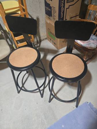 Vintage looking barstools 1