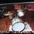Ludwig 1960's silver sparkle drum set 6 thumbnail