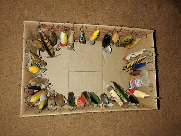 craigslist fishing lures old fishing lures - antiques - by owner - collectibles sale