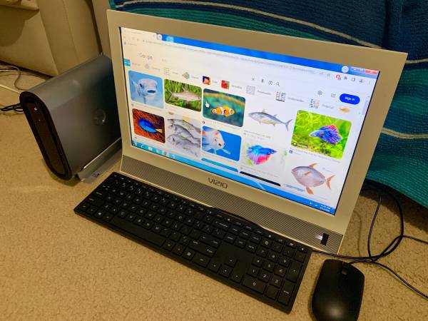💻 Complete DELL mini PC with HDTV monitor DVD Microsoft Office 1