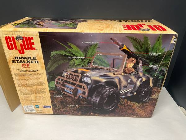 ミリタリー GIJOE JUNGLE STALKER FTV GI Joe Jungle Stalker FTV 35th Anniversary Vehicle w/ Box, 7 Darts