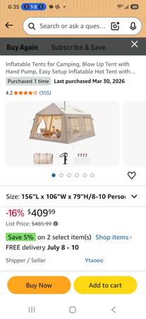 Inflatable Tent 1