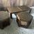 MCM Set Vintage Solid Wood Coffee Table & Octagon End Tables – MCM 2 thumbnail