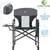 Oversized Camping Director Chair Heavy Duty Collapsible w/ Side Table 5 thumbnail