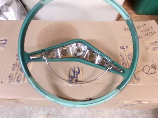 IMPALA, 58  ORIGIONAL STEERING WHEEL 1