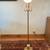 Vintage 4 light Torchiere Candelabra Brass Floor Lamp - works great 1 thumbnail