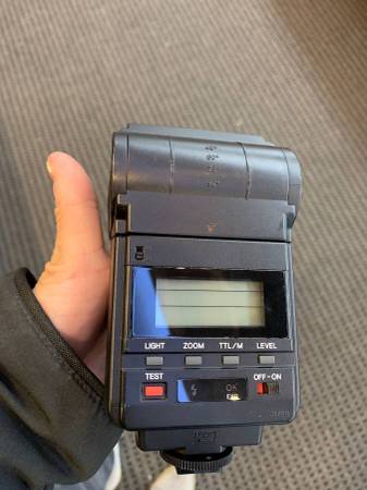 Minolta program 4000AF flash - photo/video - by owner - craigslist