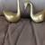 Brass antique swans 1 thumbnail