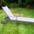 CHAISE LOUNGE CHAIR Patio Lawn Sun Pool Furniture Seat Metal Frame 1 thumbnail