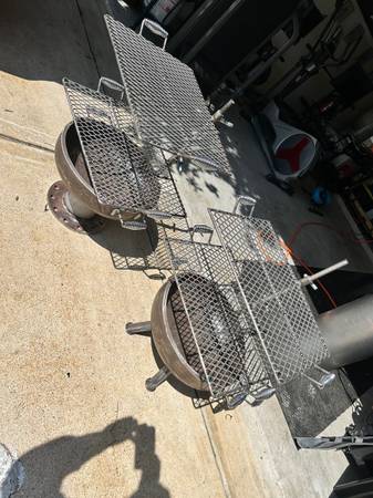 Fire pit grill 1