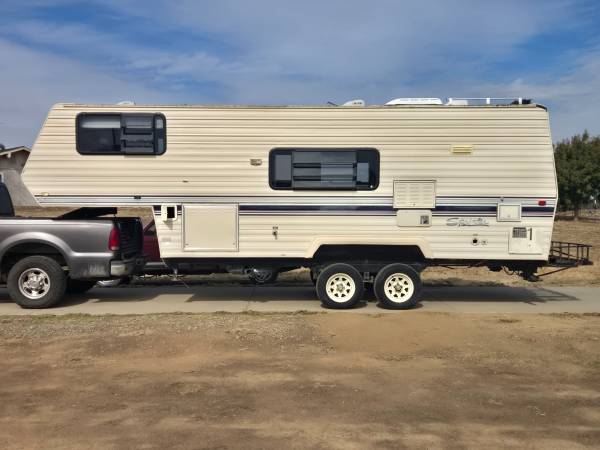 1991 sprinter 25ft 5th wheel trailer 1