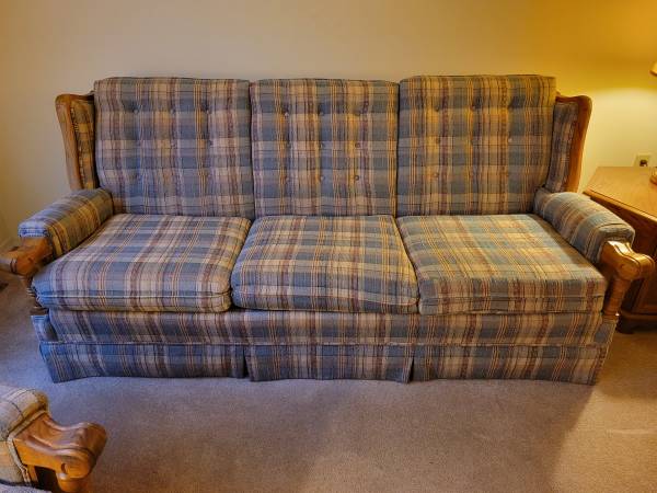 Sofa, Love Seat, Chair and End Tables 1