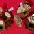 NEW MACY'S HOLIDAY LANE GOLD IRON, FLOWERS & LEAVES ORNAMENT (SET OF 2 9 thumbnail
