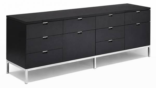 BRAND NEW Knoll Florence Credenza – Ebonized Oak 1
