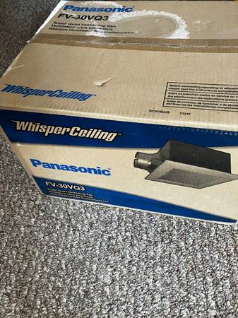 Panasonic Bath Vent Fan 1