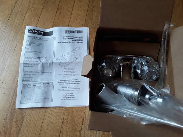 Moen two handle Lavatory faucet 1
