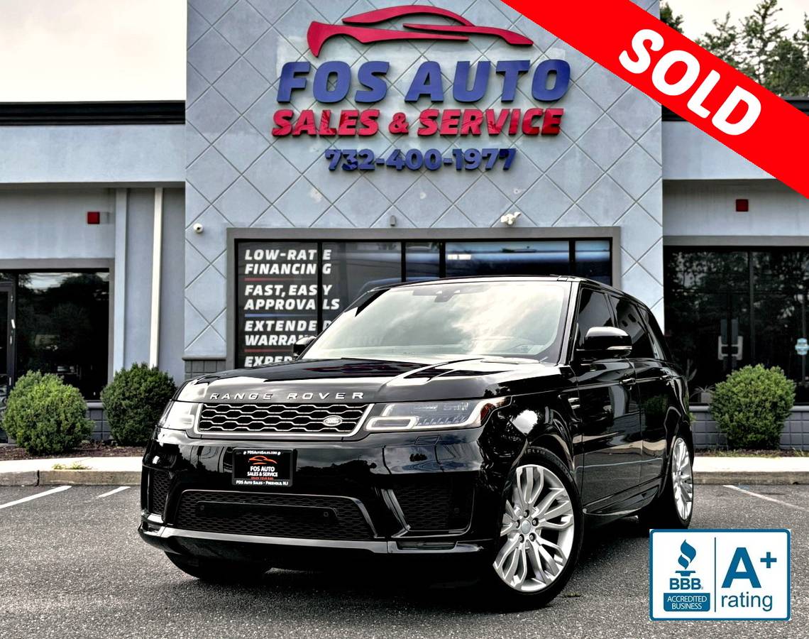 2019 Land Rover Range Rover Sport