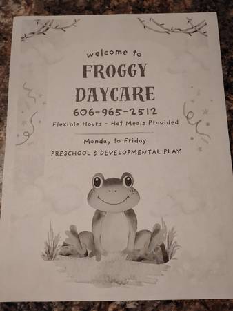 Froggy daycare 1