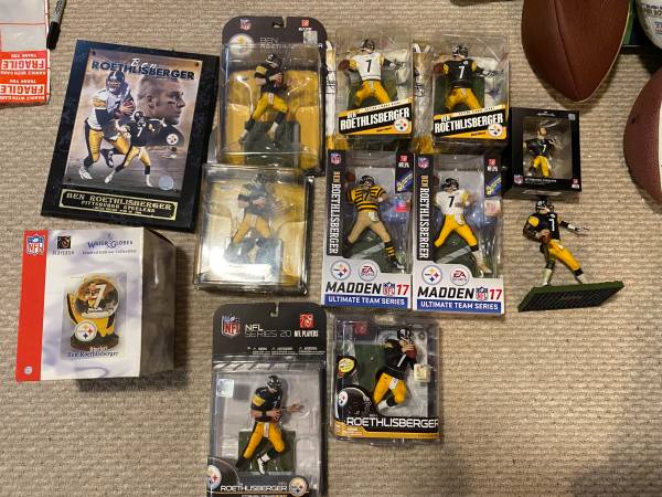 Ben Roethlisberger - McFarlanes, Plaque, & Ornament 1