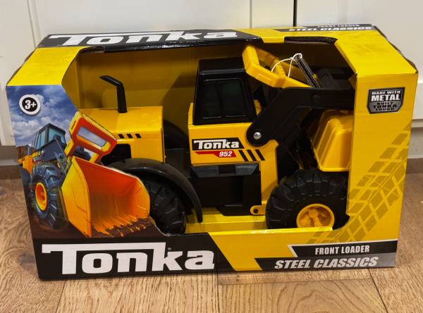 Tonka Steel Classics Front Loader 952 Construction Truck NIB 1