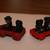AMISH  CAST IRON  4 CHILDREN AND 2 WAGONS 3 thumbnail
