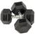 VARIOUS WEIGHTS CHEAP BalanceFrom Rubber Encased Hex Dumbbells, 40, 35 4 thumbnail