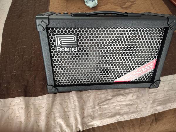 Moving soon*** Awesome Roland cube street busking amp 1