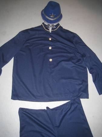 Keystone Cop Costume, Handmade, Adult / Teen Size L-XL 1