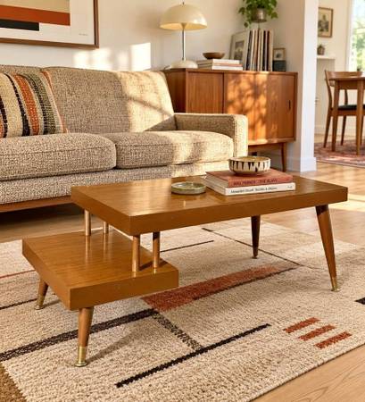 2 Tier MCM Coffee Table 1
