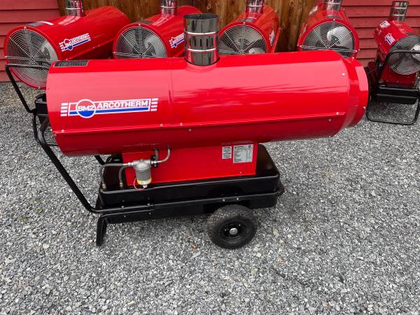 Indirect Diesel Heater Jobsite Construction Shop Forced Air Torpedo 1