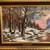Set of 4 Betourne Limoges Enamel on Copper Plaques “4 Seasons” 3 thumbnail