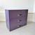 Mid-Century Modern Large Vintage Purple Metal Filing Cabinet 1 thumbnail