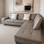 W. Schillig “HEIDELBERG ” Leather Sectional Modern Sofa 4 thumbnail