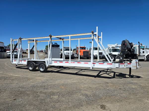 2017 Stellar 3 Spool Self Loading Cable Reel Trailer 1